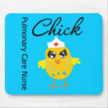 Pulmonary Care Nurse Chick v1 Mousepad