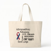 Pulmonary Fibrosis Awareness Binder Bag
