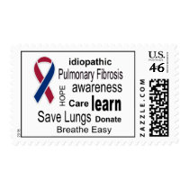 Pulmonary Fibrosis Awareness Postage Stamps
