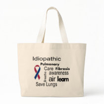 Pulmonary Fibrosis Awareness Tote Bag