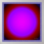 Pulsating Violet Posters
