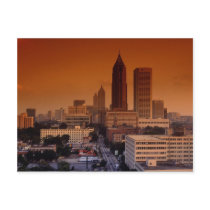 Pulse of the city, Atlanta, Georgia, U.S.A. Postcards