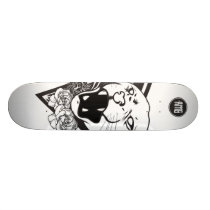 PUMA White Skate Deck skateboards