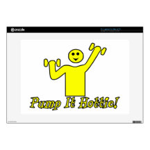 Pump It Hottie 15" Laptop Decal