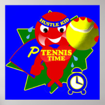 Pump Time Tennis Time Posters