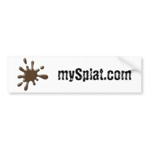 Pump Tournament Paintball - mySplat.com bumper stickers