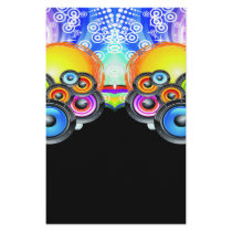 Pumping Music Set Customized Stationery