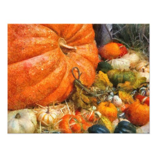 Pumpkin - All of my relatives Personalized Invitation