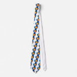 Pumpkin and Bat Neck Tie