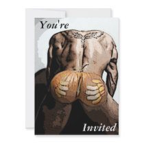 pumpkin ass, You're, Invited invitations by LoveMale pumpkin ass, You're, Invited invitations