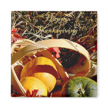 Pumpkin Basket magnets
