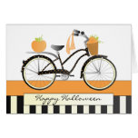 Pumpkin Bicycle Card