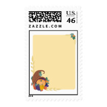 Pumpkin Border postage