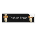 Pumpkin Boy bumper stickers by Memory_Lane Pumpkin Boy bumper stickers