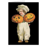 Pumpkin Boy Card