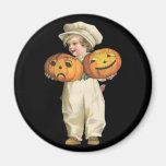 Pumpkin Boy Fridge Magnet