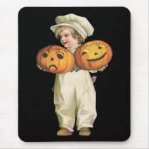 Pumpkin Boy Mouse Mat
