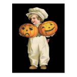 Pumpkin Boy Post Cards