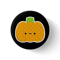 Pumpkin Button