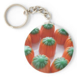 Pumpkin Candy Corn Giftware Keychains