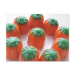 Pumpkin Candy Corn Giftware Post Card