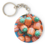 Pumpkin Candy Corn Keychain