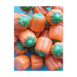 Pumpkin Candy Corn Novelty Gifts Post Card