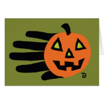 Pumpkin card
