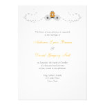 Pumpkin Carriage Fall Wedding Invitations