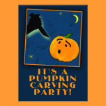 PUMPKIN CARVING PARTY Customizable Invitations invitations