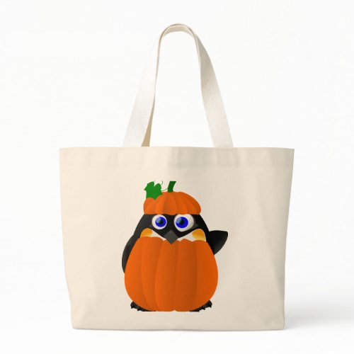 Pumpkin Costume Halloween Penguin bag