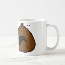 Pumpkin Crow Mug mugs