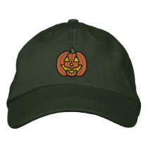 Pumpkin embroidered hats by ZazzleEmbroidery Pumpkin embroidered hats