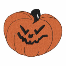 Pumpkin embroidered shirts