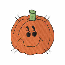 Pumpkin embroidered shirts