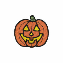 Pumpkin embroidered shirts