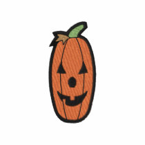 Pumpkin embroidered shirts