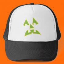 pumpkin eyes jack-o-lantern face hats