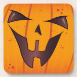 Pumpkin Face Coaster