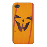 Pumpkin Face Cover For iPhone 4