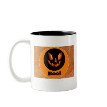 Pumpkin Face Mug