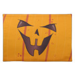 Pumpkin Face Place Mats