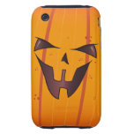 Pumpkin Face Tough iPhone 3 Cases