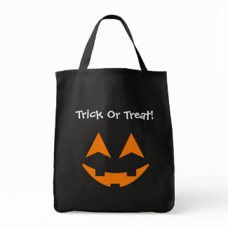 Pumpkin Faces Trick Or Treat Bag bag