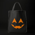 Pumpkin Faces Trick Or Treat Bag 5 no text