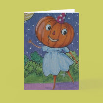 Pumpkin Fairy cards by disgustedcats Pumpkin Fairy cards