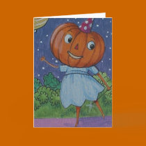 Pumpkin Fairy cards by disgustedcats Pumpkin Fairy cards