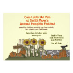 Pumpkin Garden Invitation