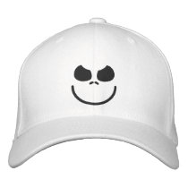pumpkin grin embroidered hats by spacedust pumpkin grin embroidered hats