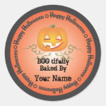 Pumpkin Halloween Baked by Sticker